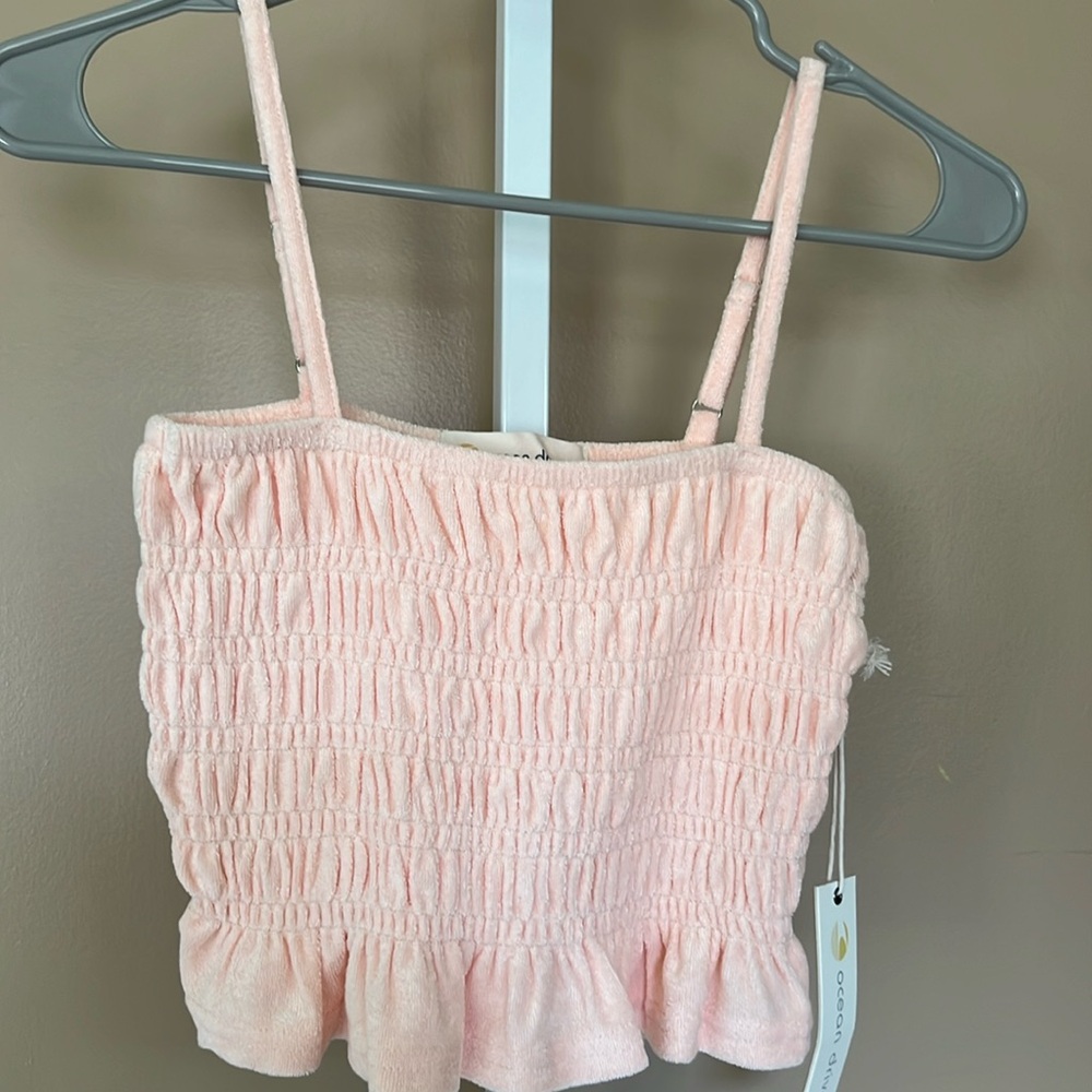 Ocean Drive Crop Top. NWT